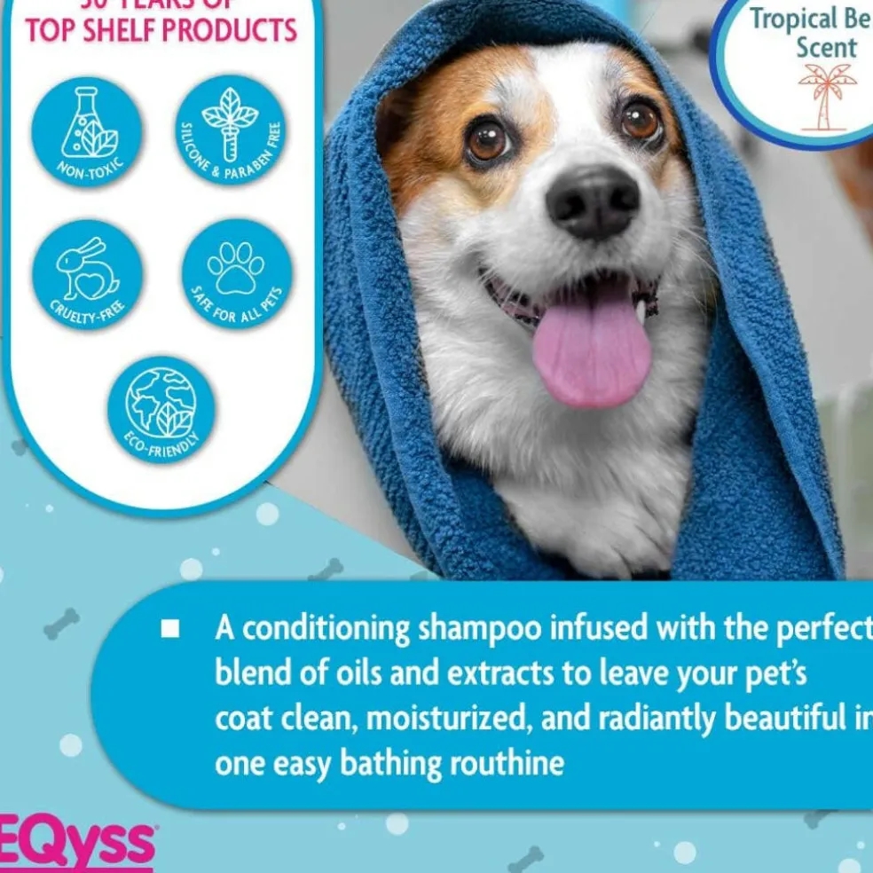 EQyss Elite Conditioning Shampoo Tropical Berry Scent for Pets (16 oz)