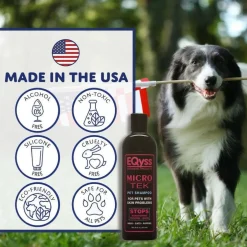 EQyss Grooming Products Micro-Tek Dog, Cats & Puppies Shampoo (16 oz)