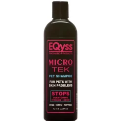EQyss Grooming Products Micro-Tek Dog, Cats & Puppies Shampoo (16 oz)