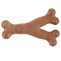 Ethical Bambone Wish Bone Bacon Toy For Dog (7")
