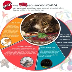 Ethical Cat-Bernet Cork Teaser Wand Assorted Toy For Cat