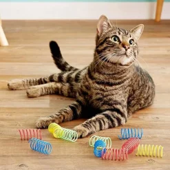 Ethical Colorful Springs Wide For Cats (10 pack)