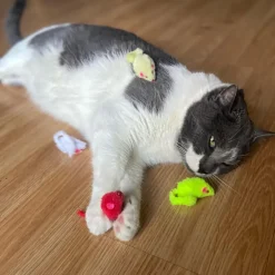 Ethical Fur Mice Assorted Colors Toy For Cats