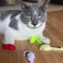 Ethical Fur Mice Assorted Colors Toy For Cats