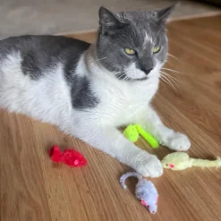 Ethical Fur Mice Assorted Colors Toy For Cats