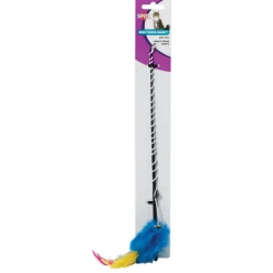 Ethical Mini Teaser Wands Toy For Cats, assorted colors