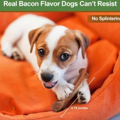Ethical Pet Bam-Bones Bacon Flavor Chew Toy for Dogs