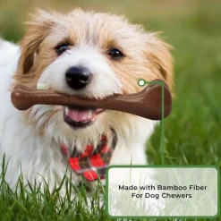 Ethical Pet Bam-Bones Bacon Flavor Chew Toy for Dogs