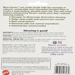 Ethical Pet Bam-Bones Chicken Flavor Chew Toy for Dogs