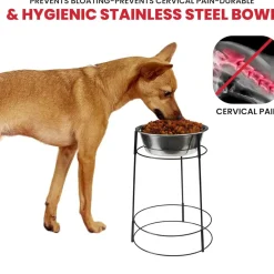 Ethical Pet Hi-Rise Single Diner 2-QT