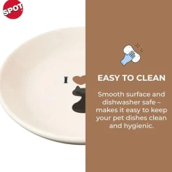 Ethical Pet I Love Cats Cat Saucer, 5