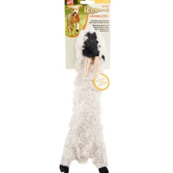 Ethical Pet Skinneeez Crinklers Goat Stuffing-Free Squeaky Plush Dog Toy
