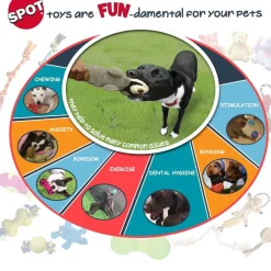 Ethical Pet Skinneeez Crinklers Goat Stuffing-Free Squeaky Plush Dog Toy