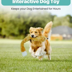 Ethical Pet Skinneeez Extreme Quilted Stuffing-Free Fox Toy for Dogs