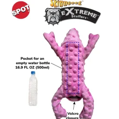 Ethical Pet Skinneeez Extreme Stuffers Pig Plush Dog Toy, 14"