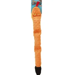 Ethical Pet Skinneeez Extreme Triple Squeaker Snake Stuffing-Free Plush Dog Toy, 25"