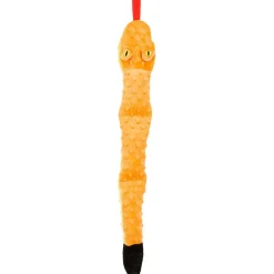 Ethical Pet Skinneeez Extreme Triple Squeaker Snake Stuffing-Free Plush Dog Toy, 25"