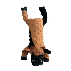 Ethical Pet Skinneeez Extreme Stuffer Brown Cow Dog Toy (14