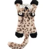 Ethical Pet Skinneeez Flat Cats Plush Dog Toy, Assorted, Small