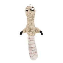 Ethical Pet Skinneeez Forest Series Stuffing-Free Raccoon Toy for Dogs