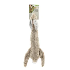 Ethical Pet Skinneeez Forest Series Stuffing-Free Plush Rabbit Toy for Dogs (24