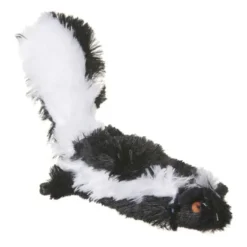 Ethical Pet Skinneeez Forest Series Skunk Stuffing-Free Toy for Dogs