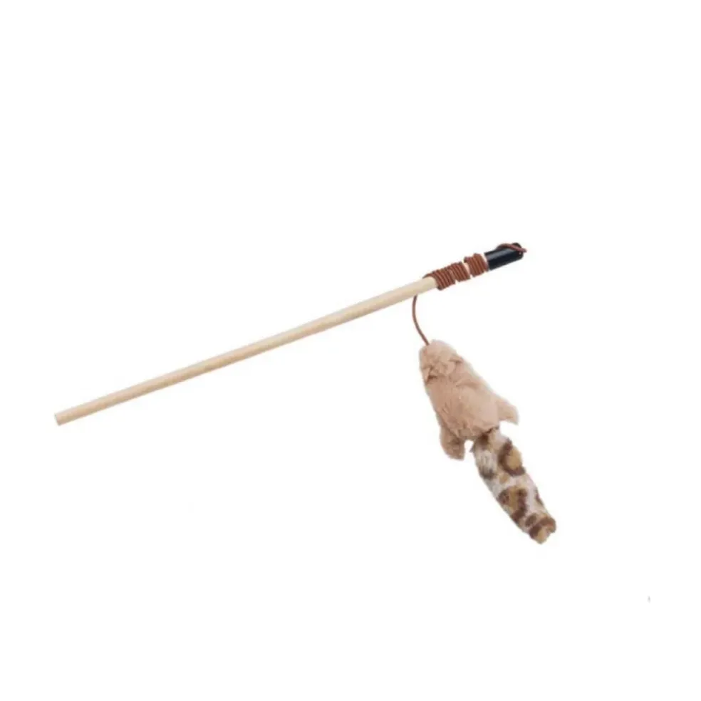 Ethical Pet Skinneeez Forest Friends Teaser Wands Toy For Cats, assorted characters