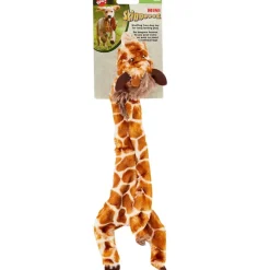 Ethical Pet Skinneeez Outback Giraffe Stuffing-Free Plush Dog Toys