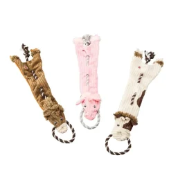 Ethical Pet Skinneeez Tugs Barnyard You for Dog, assorted characters (23")