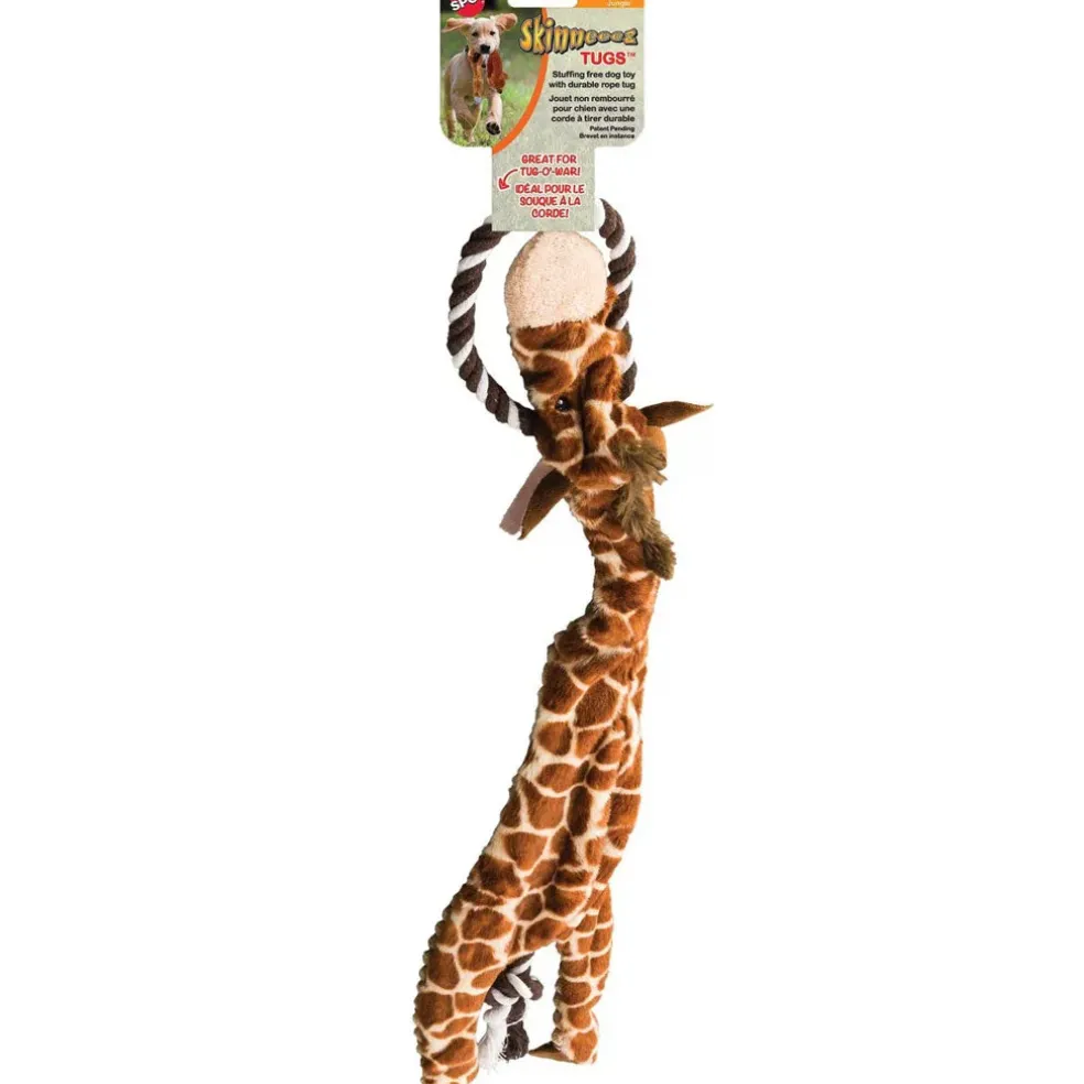 Ethical Pet Skinneeez Tugs Dog Toy Jungle, Assorted, 23"
