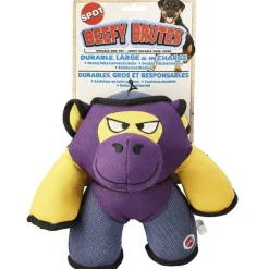 Ethical Pet Spot Beefy Brutes Durable Dog Toy, Assorted, 10"