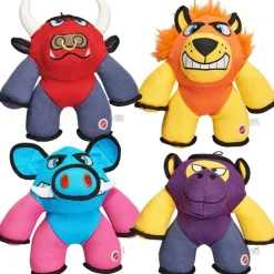 Ethical Pet Spot Beefy Brutes Durable Dog Toy, Assorted, 10