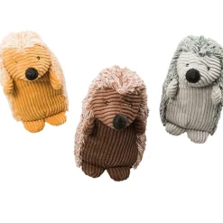 Ethical Pet Spot Corduroy Hedgehogs Dog Toy, Color Varies, 8", 1-count