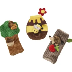 Ethical Pet Spot Crinkler Fabric Puzzle Dog Toy, Assorted Characters, 11", 1-count