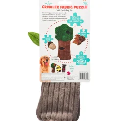Ethical Pet Spot Crinkler Fabric Puzzle Dog Toy, Assorted Characters, 11