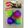 Ethical Pet Spot Shimmer Ball Cat Toy Multi-Color, 4-count