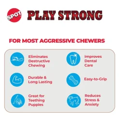 Ethical Play Strong Ball Toy For Dogs (2.5")