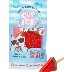 Ethical Pup Ice Fruity Lollies Ready to Freeze Dog Treats, 3-pack
