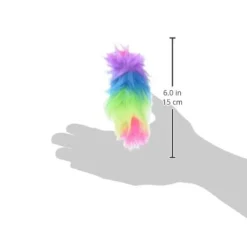 Ethical Tie Dye Plush Toy For Cat Assorted (5