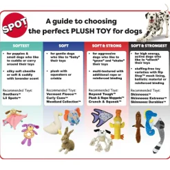 Ethical Vermont Fleece Bone Toy For Dog (12