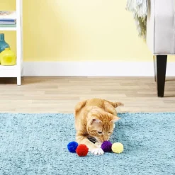 Ethical Wool Pom Pom with Catnip Toy For Cats