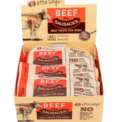 Etta Says! Beef Deli Sausages Meat Treats for Dogs