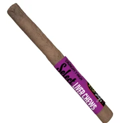 Etta Says! Crunchy Liver Dog Chew Treats, 7"