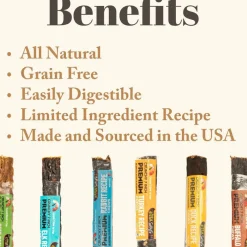 Etta Says! Premium Crunchy Deer Dog Chew Treats, 7
