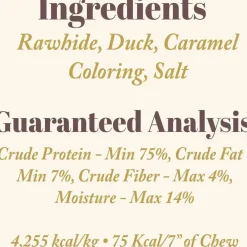 Etta Says! Premium Crunchy Duck Dog Chew Treats, 7