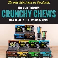 Etta Says! Premium Crunchy Elk Dog Chew Treats, 7
