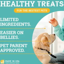 Etta Says! Sit! Training Treats for Dogs Oat & Peanut Flavor, 16-oz