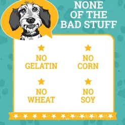 Etta Says! Sit! Training Treats for Dogs Peanut Butter Flavor, 6-oz