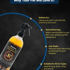 E3 Waterless Argan Oil Shampoo for Pets (16 oz)
