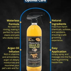 E3 Waterless Argan Oil Shampoo for Horses (32 oz)